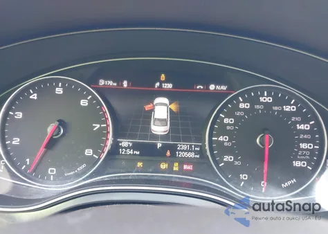 2014 Audi A6 3.0T Premium Plus из США, поврежденный, VIN WAUHGAFC9EN094523